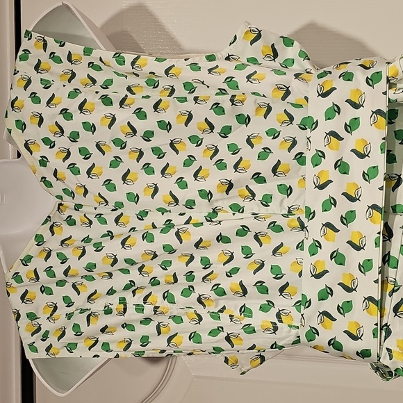 Boden Mischa Belted Lemon & Lime Dress Sz 14R NWT - Picture 10 of 13